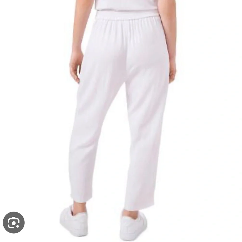 Riley & Rae soft white drawstring pants size small - Picture 2 of 5